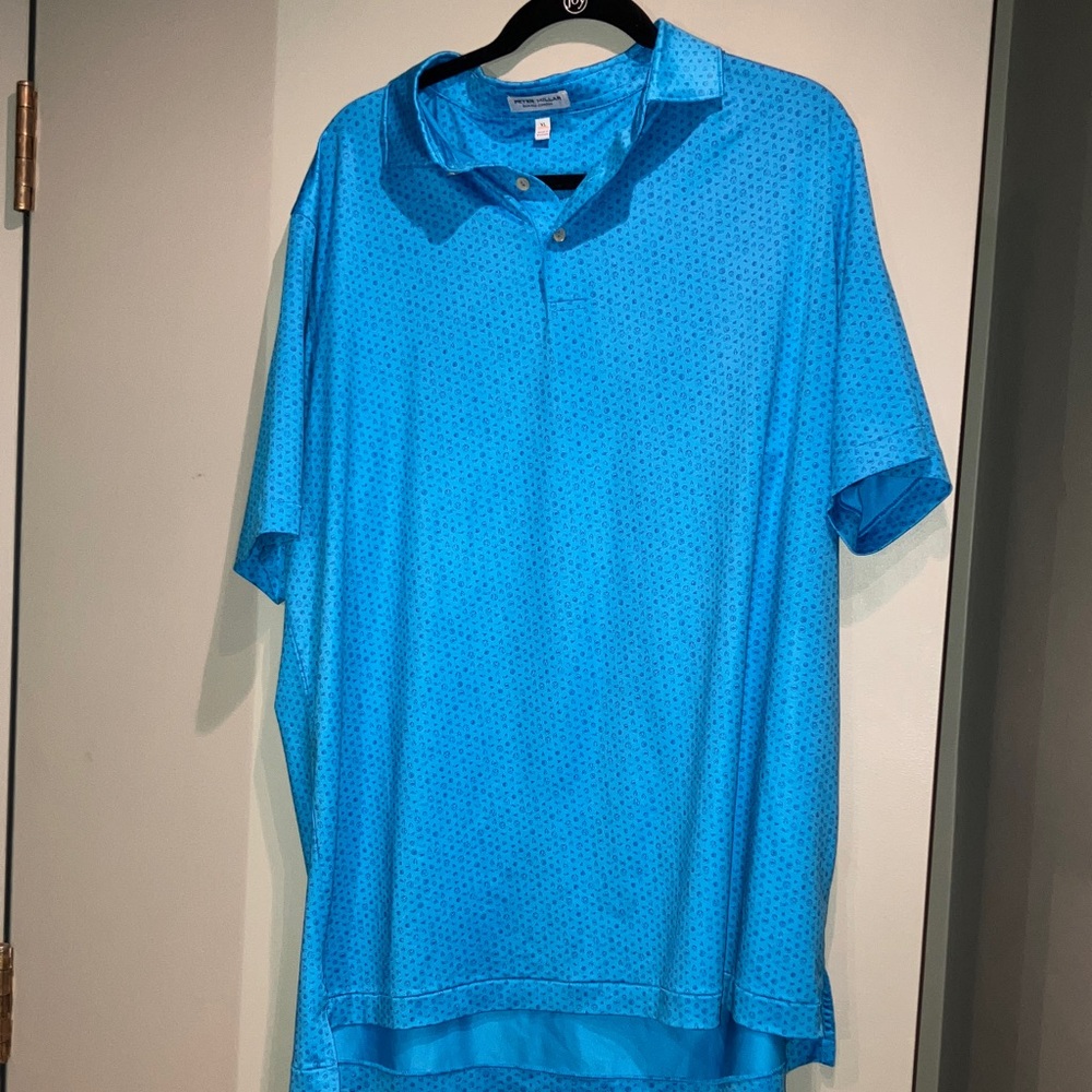 Peter Millar Summer Comfort sports-themed Polo XL